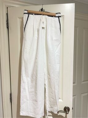 Able White Blouse with Gold Hook Detail